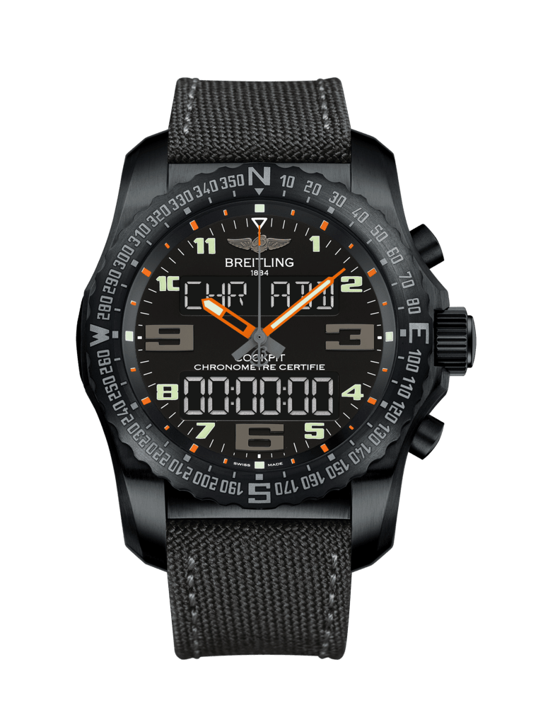 breitling digital chronograph