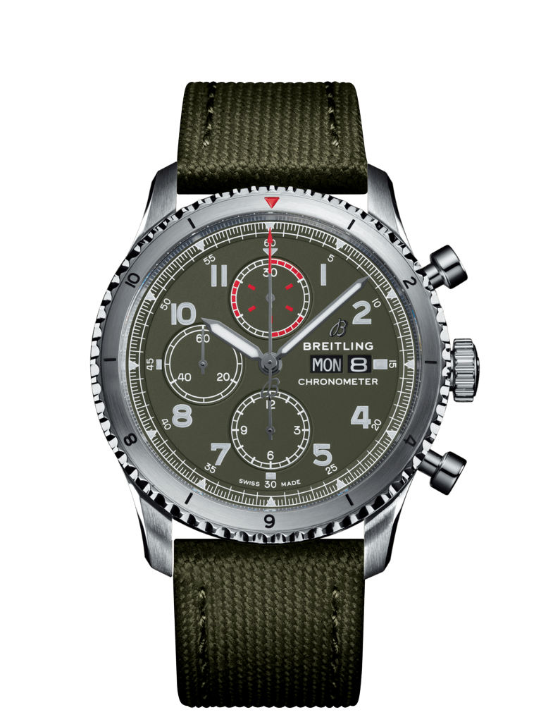 Aviator 8 Chronograph 43 Curtiss Warhawk - A133161A1L1X2