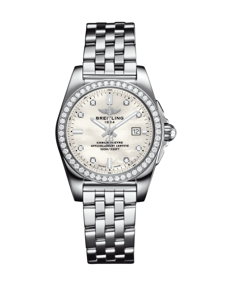 Breitling Colter Automatic 38mm White Dial A17350 19/11/2000 4877Ubreitling Colter Automatic White Dial S/Steel 38MM A17350 (2007)