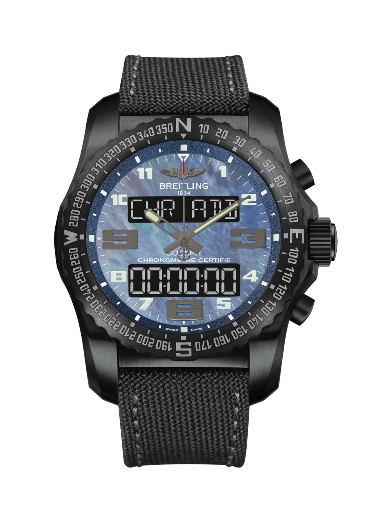 breitling mother of pearl face