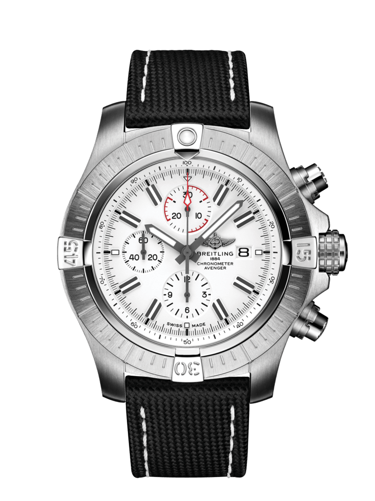 超级复仇者计时腕表48（Super Avenger Chronograph 48） - A133751A1A1X2