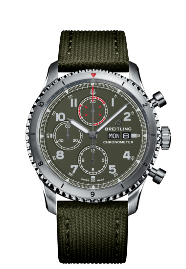 Aviator 8 Chronograph 43 Curtiss Warhawk - A133161A1L1X2