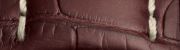 Brown: Alligator leather