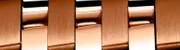 Pulseira de metal: Ouro vermelho de 18K rastreável de pequena escala