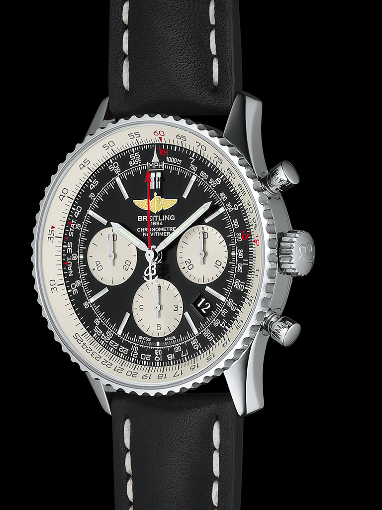 breitling stainless steel original chronometer